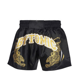 Taille XXL Tissu Respirant de Haute Qualité Ensemble de Boxe Muay Thai Short MMA Logo Personnalisé Vêtements de Sport de Fitness à Taille Élastique à la Mode - Product Image 2