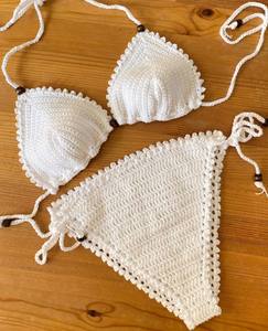 Braguita de bikini de ganchillo, 100% algodón - Product Image 3