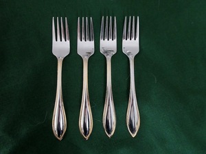 Luxury Stainless Steel <b>Table</b> Forks Set <b>Mirror</b> Polish Durable Dining Cutlery - Product Image 1