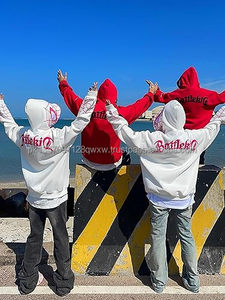 Veste à glissière à manches longues pour femmes sweat à capuche imprimé araignée Streetwear léger pour automne hiver XS taille tissu tissé Logo avant - Product Image 6