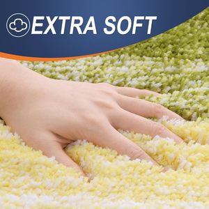 Alfombra de Baño de Microfibra de 17"x24" Súper Absorbente Antideslizante, Alfombra de Baño Gruesa y Afelpada, Lavable, para Hotel - Product Image 3