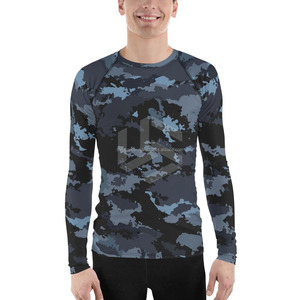 เสื้อรัดกล้ามเนื้อแขนยาวแบบสปอร์ตสำหรับผู้ชาย ออกแบบได้ตามต้องการ พิมพ์ลายแบบซับลิเมชั่น - Product Image 6