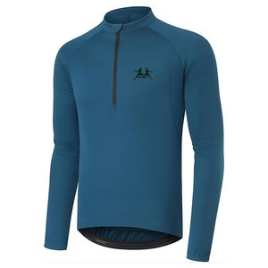 Durable <b>Cycling</b> <b>Jersey</b> With Breathable Fabric Blend <b>Cycling</b> <b>Jersey</b> For Active Outdoor Sports Sessions - Product Image 1