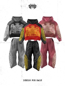 Conjunto Deportivo Unisex SANTA, Sudadera con Capucha y Manga Larga, Estampado por Sublimación, Transpirable, Poliéster, Otoño, Corte Regular para Adultos - Product Image 1