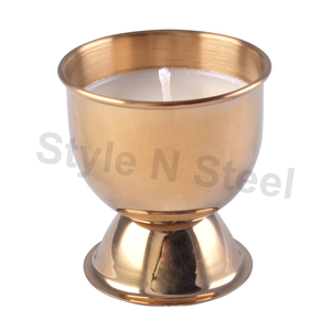 ที่วางเทียนทีไลท์รูปทรง E Cup สำหรับเทียนหอม ใช้ในเทศกาลคริสต์มาส อีสเตอร์ วันเกิด วันวาเลนไทน์ และเทศกาลดีวาลี - Product Image 1