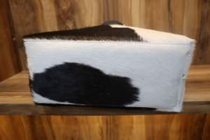 กระเป๋าโท้ทหนังวัวแท้ขนฟู ขนาดใหญ่ ดีไซน์เก๋สไตล์โบโฮ กระเป๋าสะพายไหล่สำหรับผู้หญิง กระเป๋าช้อปปิ้งหนังวัวสุดชิค คอลเลคชั่น - Product Image 5