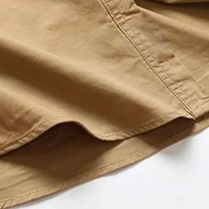 Camiseta de Franela a Cuadros Vintage para Hombre, Personalizada por el Fabricante, 250GSM, con Botones, Manga Larga, Corte Regular y Recto - Product Image 5