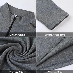 Sudaderas personalizadas de algodón French Terry para hombre, unisex, térmicas, extragrandes, gruesas, con estampado serigrafiado y cierre de cremallera. - Product Image 4