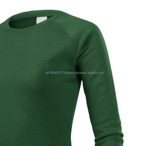 เสื้อครอปสเวตเตอร์คอกลมแบบสวมหัวสำหรับผู้หญิงมาใหม่สีทึบพิมพ์โลโก้แบบปักลายขายดีในฤดูหนาว2025 - Product Image 4