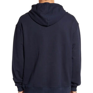 Wholesale Custom 100% Cotton <b>Plain</b> Pullover <b>Hoodie</b> 2025 Autumn Winter New Polar Fleece Quick Dry Breathable Pocket Men - Product Image 2