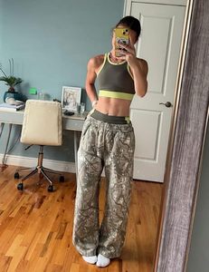 Mens Baggy Camo Pants Graphic Sweatpants with Pockets Camouflage Cargo Joggers Men for Gym Casual Hiking - Product Image 2