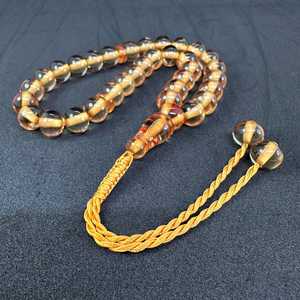 Tasbih artisanal en résine émaillée, perles de prière musulmanes durables, compteur Dhikr fait main, personnalisable, religieux islamique - Product Image 3