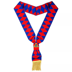 Nouvelle Conception Écharpe Maçonnique de Qualité Supérieure, Écharpe du Rite Royal et du Rite Provincial, Écharpe Maçonnique pour Uniforme, Service OEM ODM - Product Image 1