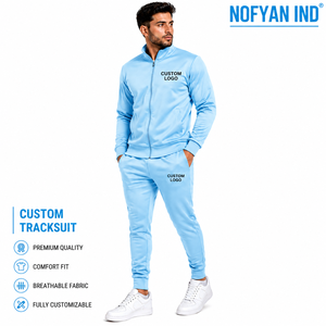 NOFYAN IND ชุดวอร์มฤดูหนาวแบบกำหนดเอง ผ้าฝ้าย 100% เป็นมิตรกับสิ่งแวดล้อม ระบายอากาศได้ดี กันลม น้ำหนักเบา ผู้ผลิต โรงงาน ขายส่ง - Product Image 2