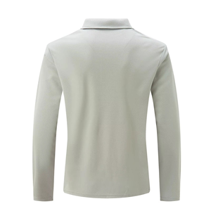 Camiseta Polo de Manga Larga para Hombre, Colección Fresh, Tejido Texturizado, Ligera, para Verano, Personalizable con Marca, OEM - Product Image 3