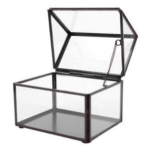 Caja de collar de alta calidad OEM ODM personalizado superventas Metal y vidrio más tendencia regalos caja de joyería de lujo caja de regalo/caja - Product Image 2