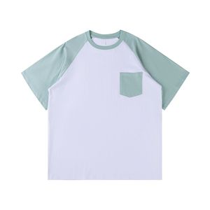 Camiseta Raglán para Hombre, Impresión de Logotipo Personalizado, Bordado Directo de Fábrica, Camiseta Raglán Premium, Mezcla de Algodón y Poliéster, Ropa Personalizada - Product Image 3