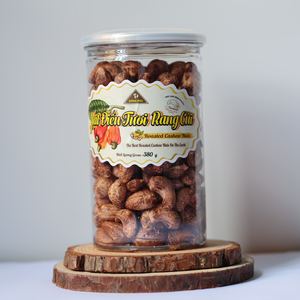 380g Noix de cajou bio du Vietnam de qualité supérieure, non décortiquées, grillées, onctueuses et salées, W240, en pot, prêtes à l'emploi, scellées sous aluminium, directement de l'usine - Product Image 3