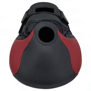 Mitaines de boxe en cuir véritable, coussinets de frappe souples et incurvés, équipement d'entraînement réglable pour Muay Thai et Karaté 2026 - Product Image 6