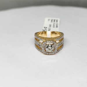 Elegante Anillo de Compromiso de Diamantes Solitarios Naturales para Mujer, Oro Sólido de 14K, Chapado en Rodio, Joyería de Lujo, Diamantes Certificados por IGI - Product Image 6