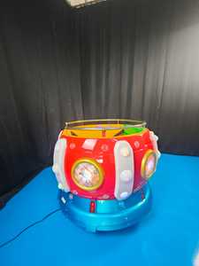 Luxury Coffee Cup Circulating Bowl Amusement Ride 220V 250W Durable Metal Attractive <b>Music</b> & Light Effects Kids - Product Image 3