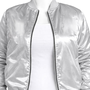 Custom Made ZPB Convention Satin Bomber Varsity <b>Jacket</b> Embroidered Greek Letter Logo Unisex Sorority & Fraternity Apparel - Product Image 4