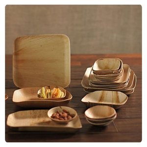 ชามใบปาล์ม Areca ที่ใส่ใจสิ่งแวดล้อม-เหมาะสำหรับการรับประทานอาหารและปาร์ตี้กลางแจ้ง! - Product Image 6