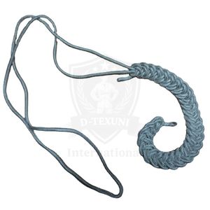 D-TEXUNI Nuevo Lanyard Personalizado Hecho a Mano con Trenzado Dorado y Puntas Metálicas para Defensa Personal - Product Image 5