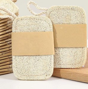 Esponja de Limpieza para Vajilla de Restaurante, Esponja Natural de Luffa, Estropajo de Cocina Reutilizable, Almohadilla de Fibra Vegetal para Uso Comercial Diario - Product Image 5