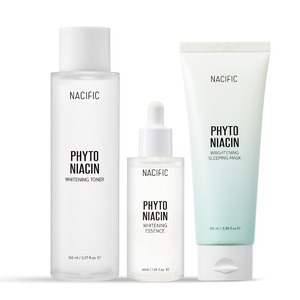 Per la cura della pelle con stella di luminosità nacifica Set di 3 pezzi collezione sbiancante - Product Image 1