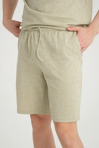 Ensemble deux pièces pour homme de haute qualité OEM, sur mesure, séchage rapide, t-shirt à manches courtes et short respirant - Product Image 6