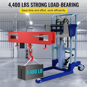 4400 libbre. Gru Girevole per Carrelli Elevatori - Attrezzatura di Sollevamento Mobile - Product Image 3