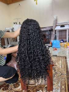 Raw Vietnamese <b>Wigs</b> Human Hair Loose Curl Lace Front <b>Wigs</b> Human Hair Wholesale Glueless HD Lace Frontal <b>Wigs</b> for <b>Black</b> Women - Product Image 2