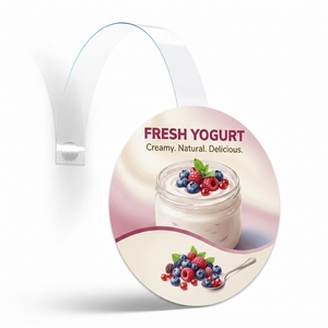 Étiquette publicitaire promotionnelle en PVC sans BPA, écologique, pour étagère de supermarché, présentoir de vente au détail, support de marketing pour étagère - Product Image 1