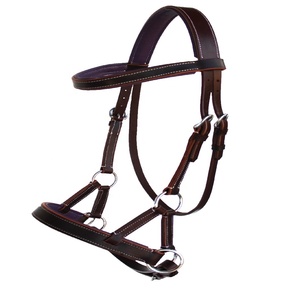 หนังแท้ขี่ม้าแบบตะวันตกพร้อมโลโก้ออกแบบได้ตามต้องการและเย็บแบบแฟนซี - Product Image 1