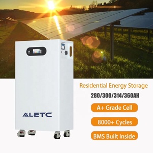 Powerwall 10kWh 20kWh Batterie solaire 51.2v 300ah Batteries lithium-ion BMS 48v 200ah Batterie solaire - Product Image 4