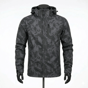 Chaqueta Softshell de Tela Suave y Cómoda, Nueva Tendencia, para Hombre, en Oferta, con Logotipo Personalizado, Chaqueta Cortavientos - Product Image 1