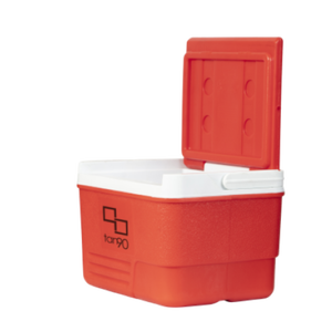 Boîte de rangement isotherme durable en plastique moulé par soufflage avec couvercle sécurisé pour le refroidissement des boissons, les sorties de pêche et les loisirs en plein air - Product Image 2