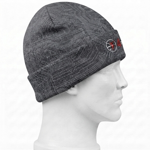 Comfortable <b>Men</b> Beanie <b>Caps</b> Solid Customized Logo Acrylic Unisex Adult <b>Winter</b> Hats Breathable Waterproof 3D Beanie <b>Cap</b> - Product Image 4