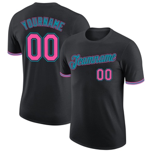 Camiseta Deportiva Negra y Blanca Personalizada de Alto Rendimiento, la Más Vendida en la Industria, Venta Directa al Por Mayor - Product Image 3