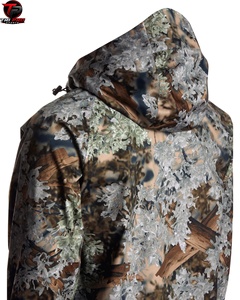 Veste de chasse TriPro Sports Premium imperméable en polyester, style Softshell, pour activités de plein air, avec capuche intégrée, fermeture éclair intégrale, ajustable - Product Image 3