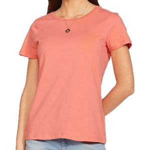 Camisetas de Mujer Recién Llegadas, Cuello Redondo, Manga Corta, Corte Regular, Ropa Casual de Verano, Ecológicas, Sólidas, Personalizables, Transpirables - Product Image 1