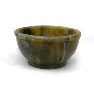 Bol à salade en résine Décoration de table Assiettes de bol de service vers le retour Meilleure vente Vaisselle Bol en résine Motif marbré de qualité supérieure - Product Image 1