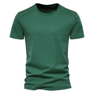 เสื้อยืดผู้ชายสีตามสั่ง แขนสั้น ใส่ได้ในฤดูร้อน ผ้าฝ้าย คอกลม ไซส์ใหญ่ สไตล์ไฮสตรีท ผ้าวอร์สเตด ด้านหน้าสไตล์ทางการ - Product Image 2