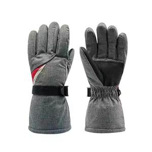 Gants de ski thermiques d'extérieur pour hommes, imperméables, pour sports de neige, gants de ski personnalisés OEM, gants de ski d'hiver à vendre - Product Image 5