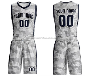 Maillots de basket-ball personnalisés 100% polyester respirant, imprimés numériquement, sans manches, ensembles uniformes réversibles personnalisés - Product Image 4