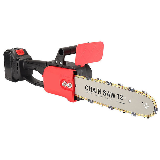 Portable Multi-purpose Rechargeable 1200W High-Power 12 Inch Cordless Brushless Lithium Electric Saw for Industrial & DIY Use