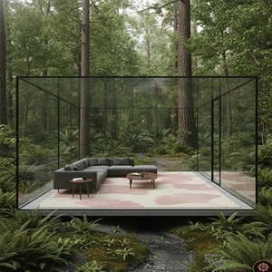 Alfombra de Hojas de Ginkgo, Hecha a Mano con Lana, Decoración Japonesa, Alfombra Zen para Dormitorio, Alfombra Botánica, Arte Inspirado en la Naturaleza, Sala de Estar Moderna y Orgánica - Product Image 4