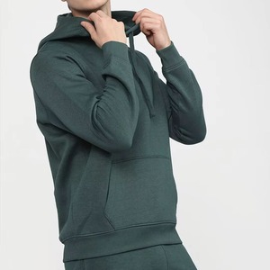 Pulls à capuche surdimensionnés personnalisés pour hommes en molleton de coton French Terry épais, style streetwear pour l'hiver, avec logo personnalisable – Vente en gros - Product Image 1