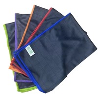 Serviette en microfibre superfine épaissie de qualité supérieure 400 g/m² Super absorbante Séchage rapide Chiffon de lavage et de polissage de voiture